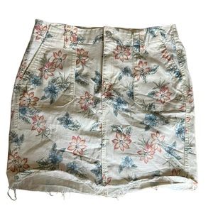 Seven‎ Utility floral skirt size 12